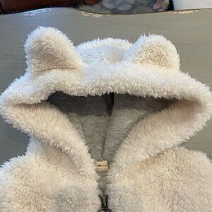 Tucker + Tate Sherpa Hoodie with Ears 9M